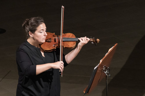 Božena Angelova, violina / Foto: Urška Lukovnjak