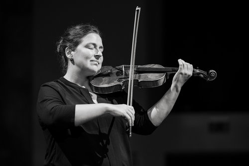 Božena Angelova, violina / Foto: Urška Lukovnjak