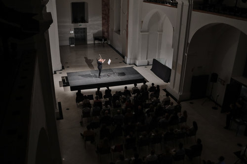 Božena Angelova, violina / Foto: Urška Lukovnjak