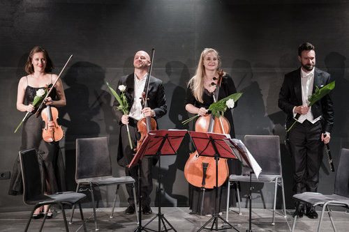 Kvartet Tamino: Projekt Don Giovanni / Foto: Urška Lukovnjak