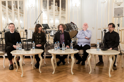 Okrogla miza "Komorno omizje: komorna glasba v slovenskem kulturnem prostoru" / Foto: Damir Hladnič Brada